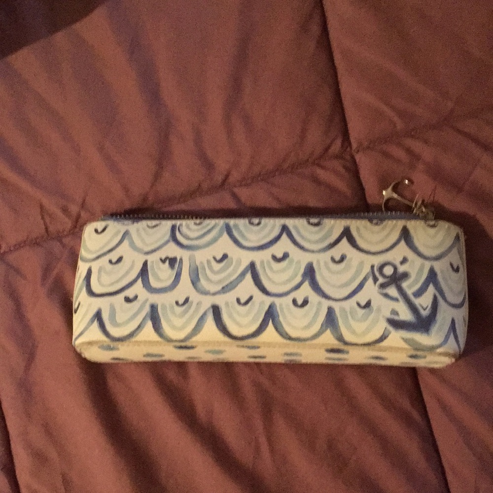 Brighton makeup bag w/ anchor